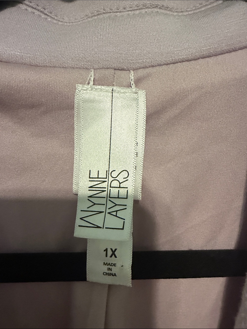 Wynne Layers Women's Lilac Single-Button Classic Business Casual Blazer Size 1X - Picture 2 of 6